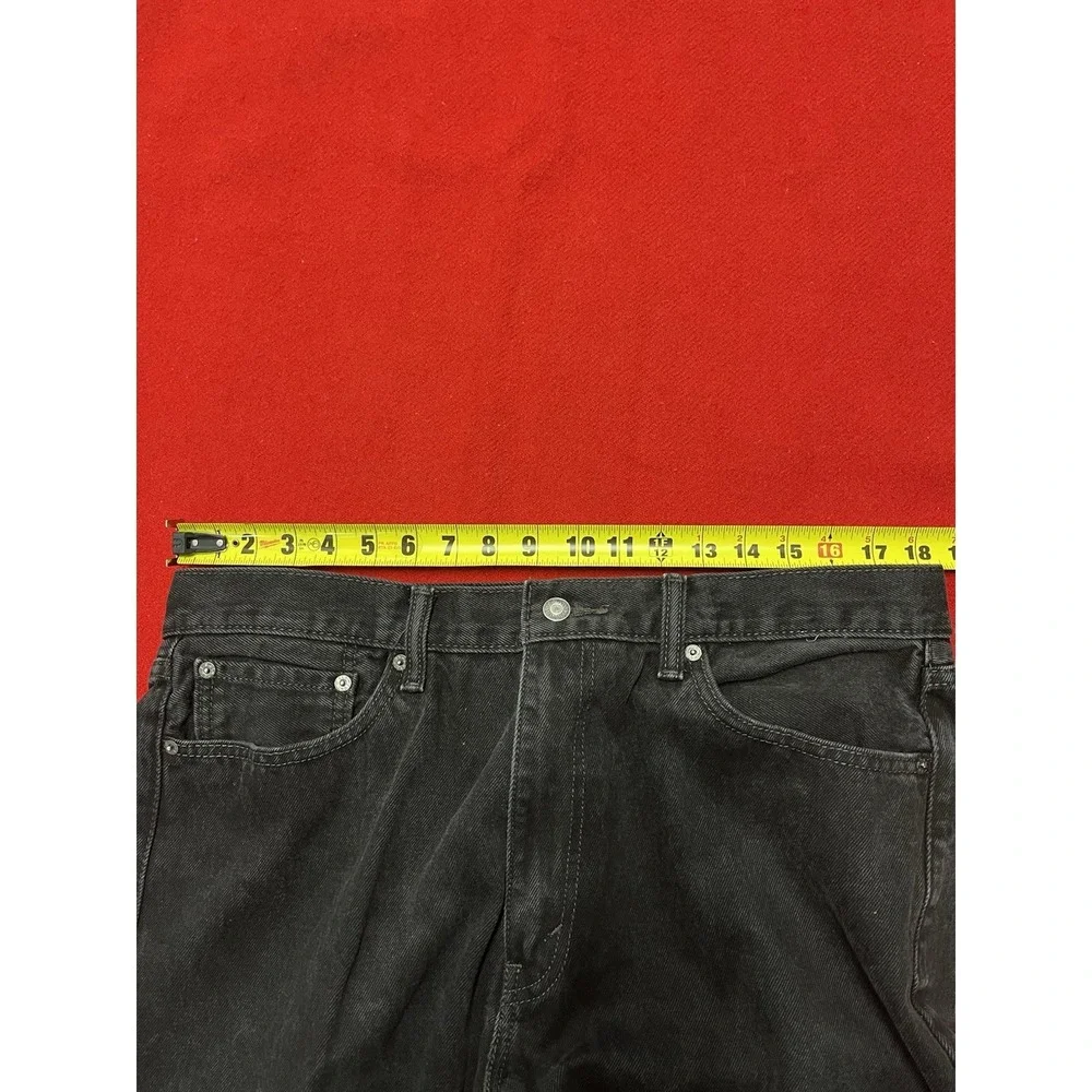 Levi's 505 Regular‎ Fit Jeans - Black, 36Wx27L